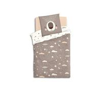 Parure de lit Enfant Ourson - 100% Coton 57 Fils - 140 x 200 cm