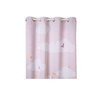 Atmosphera Kids - Rideau occultant enfant Château - 135 x 260 cm - Rose