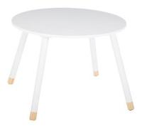 Atmosphera Kids - Table enfant Douceur - Diam. 60 cm - Blanc - Douceur