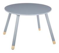 Atmosphera Kids Table Enfant Douceur - Diam. 60 cm - Gris
