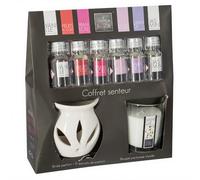 Atmosphera Coffret senteur Bien-être 8 pièces 23 cm Vanille Blanc G
