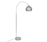 Atmosphera - Lampadaire arc secteur floris argent h177cm