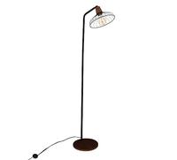 Créateur d'intérieur - Lampadaire en Bois Café 163cm Noir
