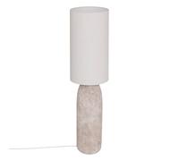 Atmosphera - Lampadaire droit secteur keyah gris h111cm