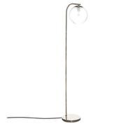 Atmosphera - Lampadaire en Métal Mordoré et Verre strié H 153 cm