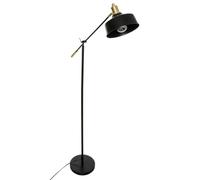 Atmosphera Lampadaire Noir et Or Flower