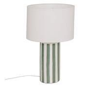 Atmosphera - Lampe à poser champignon secteur frida vert h47cm