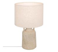 Atmosphera - Lampe à poser champignon secteur gibus gris h45,5cm