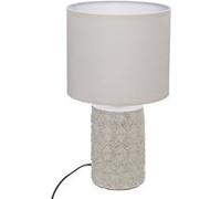 Atmosphera - Lampe à poser ethnique Melo - H. 33 cm - Beige - Melo Beige