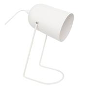 Atmosphera – Lampe à poser Faro en métal Blanc H30 cm