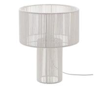 Atmosphera - Lampe à poser miria blanc
