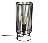 Atmosphera - Lampe à poser Nora - noir - métal H30 cm