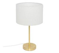 Lampe à Poser Bouclette "Tina" 49cm Or