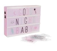 Lampe boîte lumineuse enfant rose TU