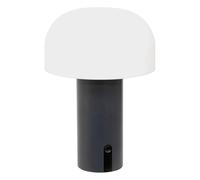 Atmosphera - Lampe de Table LED Jany 15 x 22 cm Acier, Rechargeable USB, Sans Fil, Tactile - Pour Intérieur, Extérieur, Jardin, Balcon