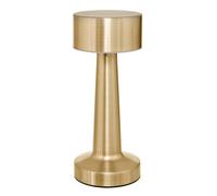 Atmosphera Lampe d'extérieur Halto rechargeable USB doré - H. 21 cm