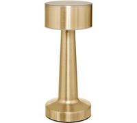 Atmosphera Lampe d'extérieur USB LED Halto doré H21,5 cm