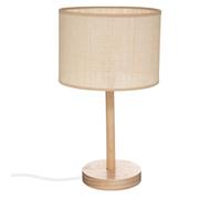 Atmosphera - Lampe droit Della - pin - H42 cm