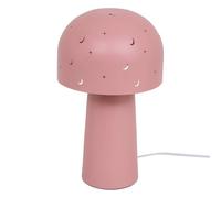 Atmosphera - Lampe droite champignon starry h.27cm rose
