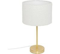 Atmosphera - Lampe droite en bouclette - H. 49 cm - Or - TINA G