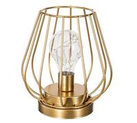 Atmosphera Lampe à poser Luz Métal MicroLed 17 cm Or