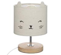 Atmosphera Lampe enfant Chat H21 cm Gris