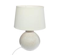 Atmosphera - Lampe Joas - céramique H29 cm - Beige