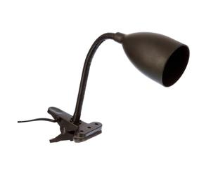 Atmosphera - Lampe Pince en Silicone Noir