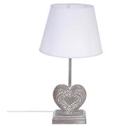 Atmosphera - Lampe Prati - bois H49 cm - Taupe