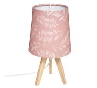 Atmosphera - Lampe trépied enfant Jungle - rose H24 cm