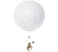 Atmosphera - Lanterne Boule Blanc D35 Licorne