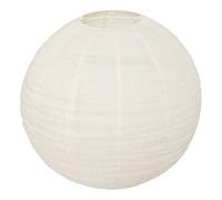 Atmosphera - Lanterne boule jordy d.57cm en lin blanc