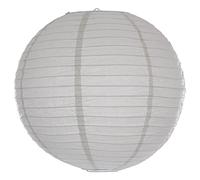 Atmosphera - Lanterne boule - papier et métal - D45 cm - Taupe