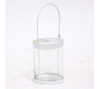 Atmosphera - Lanterne de jardin - Métal - Blanc Blanc