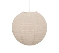 Atmosphera - Lanterne japonaise boule jordy beige d35cm