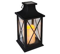 Atmosphera - Lanterne plastique solaire H28 cm