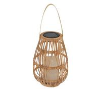 Atmosphera - Lanterne solaire rania h23cm beige