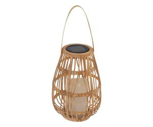 Atmosphera - Lanterne solaire rania h23cm beige