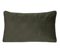 Atmosphera Lilou Coussin en coton 30 x 50 cm - Vert kaki