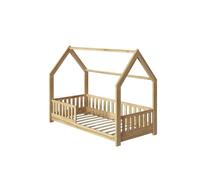 Atmosphera - Lit cabane Enfant Bosco - Bois 80x160 cm
