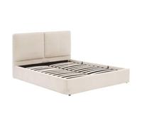 Atmosphera - Lit Coffre wonta rectangulaire 160x200cm Beige