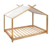 Atmosphera – Lit tente enfant Ilan – Pin blanc 90x190 cm