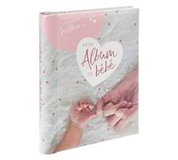 Atmosphera - Livre de Naissance 100 Pages 21x25 cm - Rose