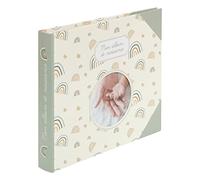 Atmosphera - Livre de Naissance bébé - Carton - Vert - 24x27 cm