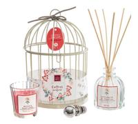 Atmosphera Lola Poésie Coffret cadeau cage à oiseaux - Rose