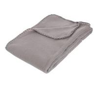 Atmosphera - Lot 2x Plaid polaire - 125 x 150 cm - Gris - POLAR Gris G