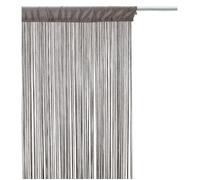 Atmosphera - Lot 2x Rideau fils - 90 x 200 cm - Gris Gris