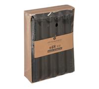 Atmosphera - Lot de 10 bougies bâtons - noir - 45g