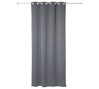 Atmosphera - Lot de 2 Rideaux occultants - Gris foncé - 135x240 cm