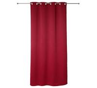 Paire de rideaux occultants coloris rouge 135x240cm